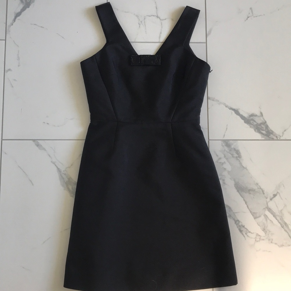 Kate Spade Black Bow Mini Dress